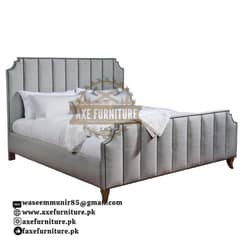 wooden bed set/single bed/double bed/side tables/bed dressing table