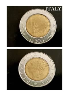 Antique Coins of European Countries