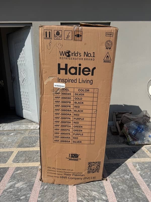 Brand New Haier Refrigerator 1