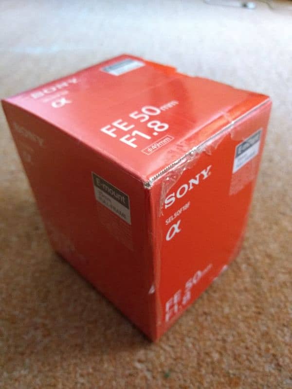 Sony a7iii body Lens 50mm new boxes 10