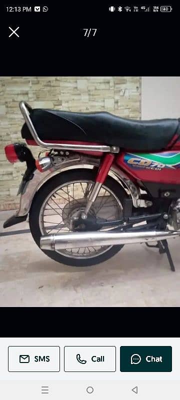 Honda cd70 bike 6