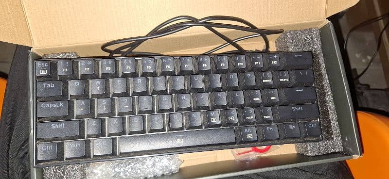 Redragon K630 Dragonborn RGB Wired 60% Mechanical Gaming Keyboard 1