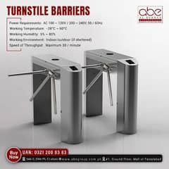 Tripod Turnstile Barrier Human Access Control System (All Types)