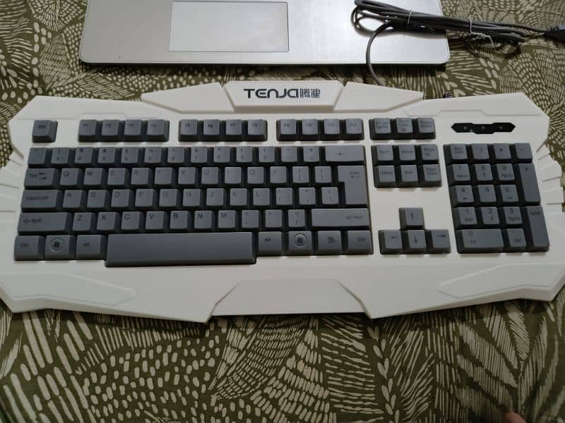 Tenja BE-300 RGB Gaming Keyboard Brand New 1