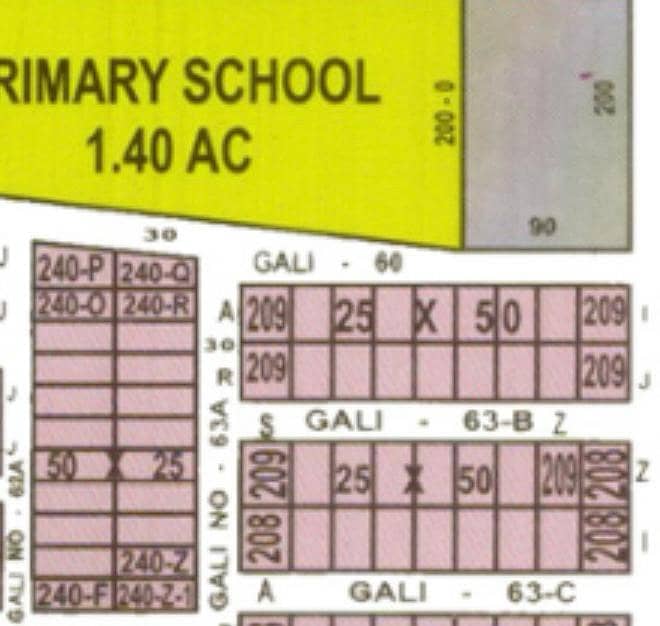 5 Marla Possession Plot For Sale CDA sector I 10/1 2