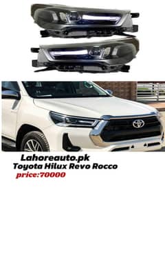 Toyota Rocco front & Back Lights Bodykit ,Spoiler , grills All Model