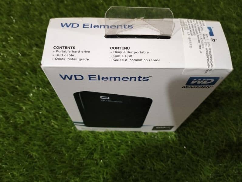 WD Elements USB 3.0 External Portable Hard Drive new Box Packed 2