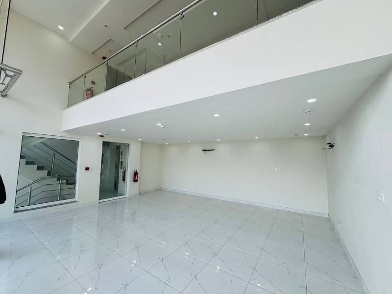 8 Marla ground mezzanine and basement available for rent in DHA Phase 8 3