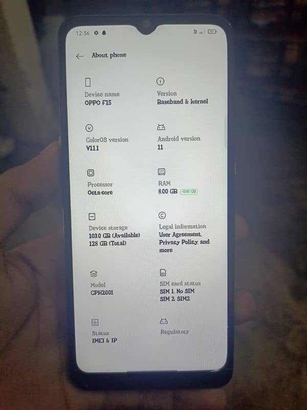 Oppo F15 8Gb 128Gb Sale Exchange 3