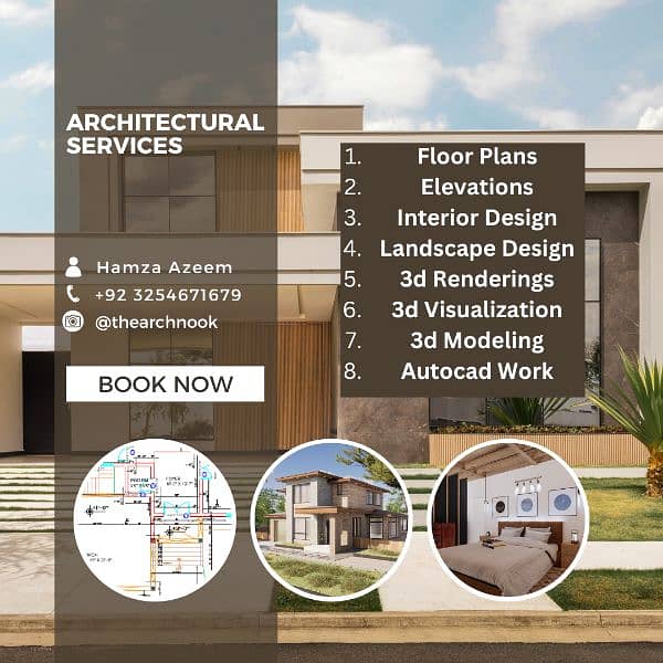 Architect Services/Interior/3D Views/House map/autocad/نقشہ نویس 0