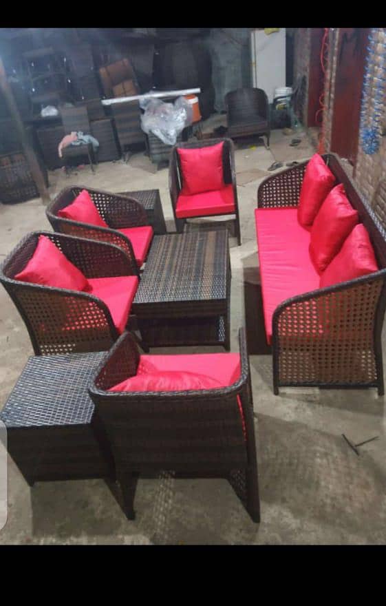 rattan sofa set/outdoor cafe furniture/Garden sofa/Terrace Lawn chair 18