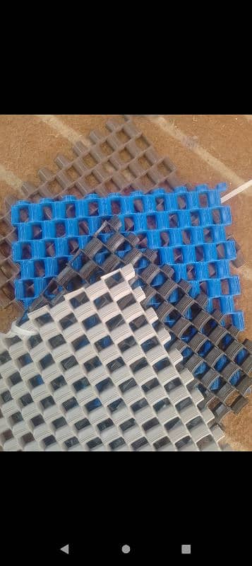 mat plastic washroom /Coil Mat Capsule Rubber Mat /mat for sale 1