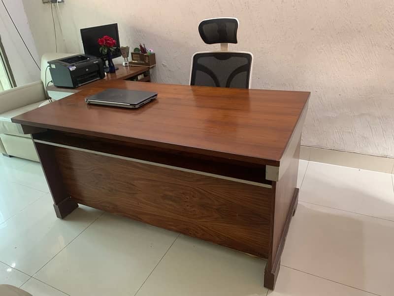 office table with side rack (Without CHAIR) 0