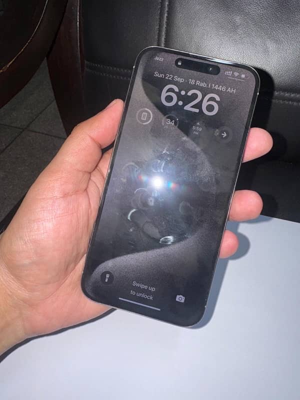 iphone 15 pro max LLA 256 gb pta approved 11