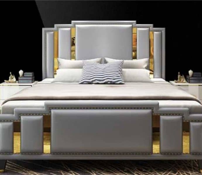 brand new double bed bed set single bed wooden bed Turkish bed 18