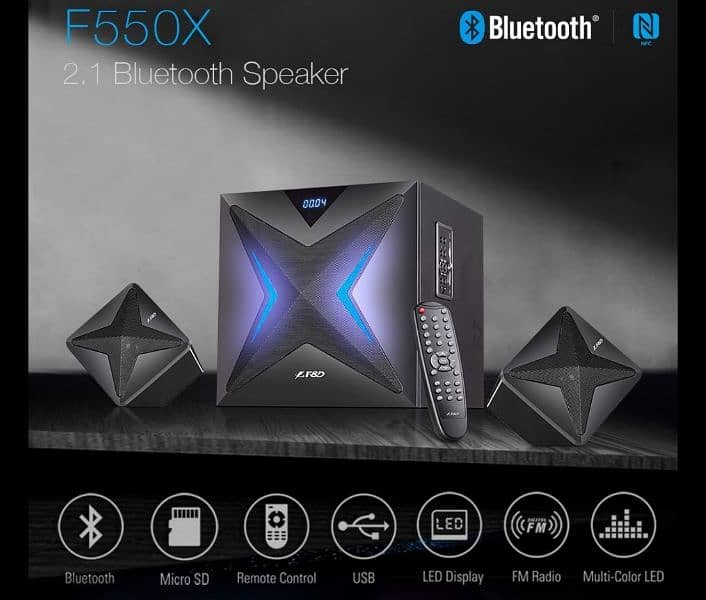 Fenda F&D Fx550x crystal clear sound 2