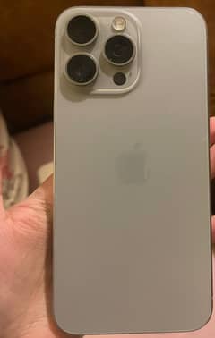 Iphone 15 pro max 256gb Titanium Pta Approved