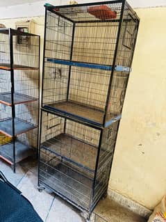 One Season Used Lovebirds Cages