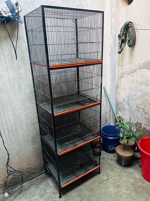 One Season Used Lovebirds Cages 4