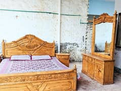 Bakain wooden bed side tables and dressing urgent for sale