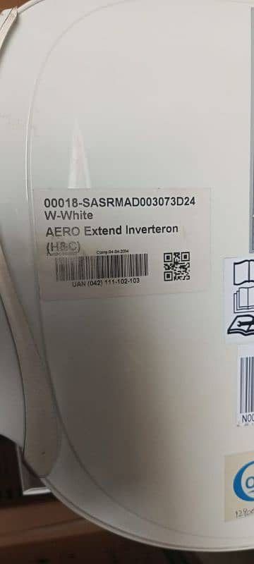 Pel inverteron Aero extend heat and cool air conditioner 1