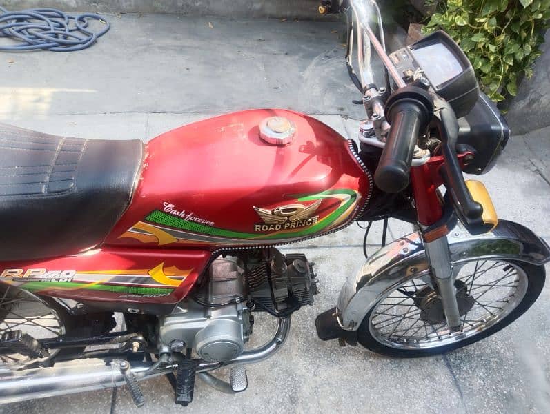 Road Prince 70cc Bike Model 2023 Registered 2024 Call 0321-6347577 1