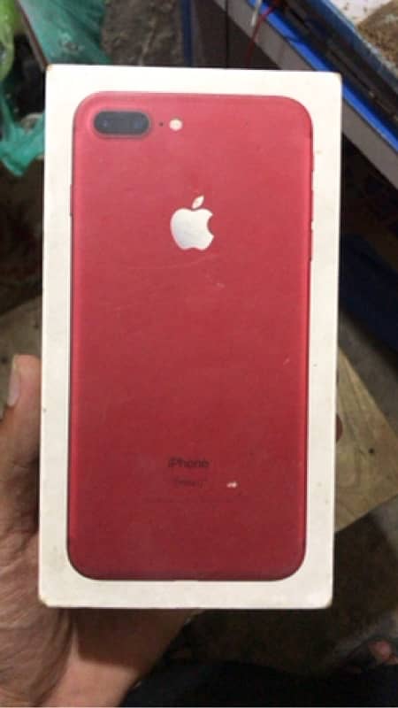 iphone 7plus pta 128gb with box chrger urgent sale need monnny 0