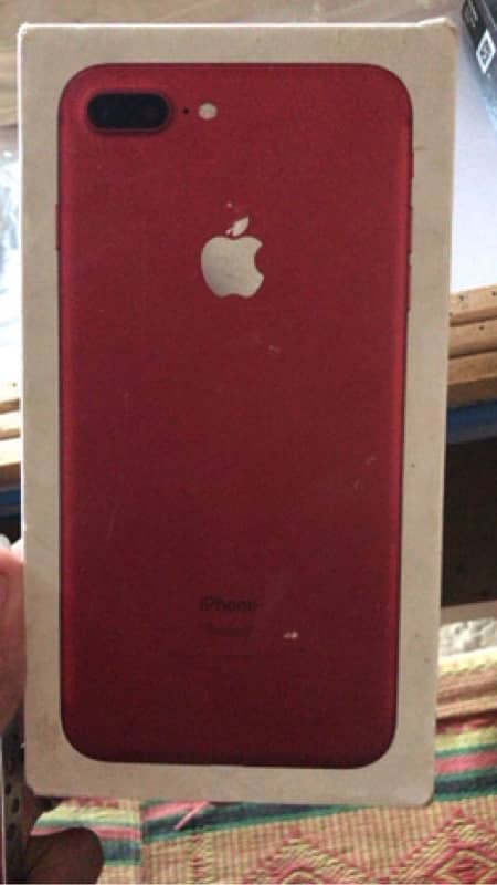 iphone 7plus pta 128gb with box chrger urgent sale need monnny 9