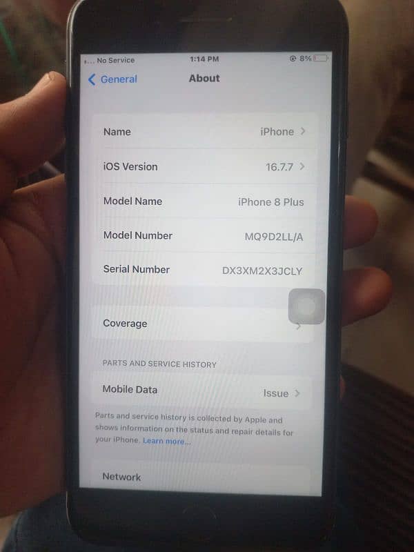 I phone 8plus non pta bypass true tone on 3