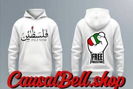 branded Causal Bell Hoddies