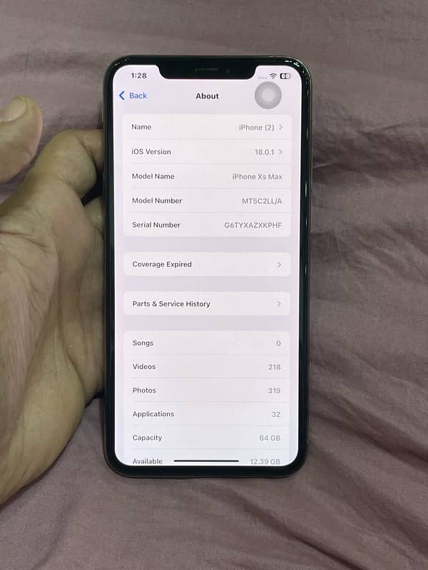 iPhone XS Max 64Gb factory unlock 03000242699 4