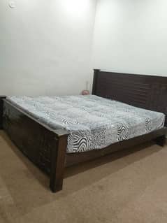 King Size Bed With Double Spring Metters