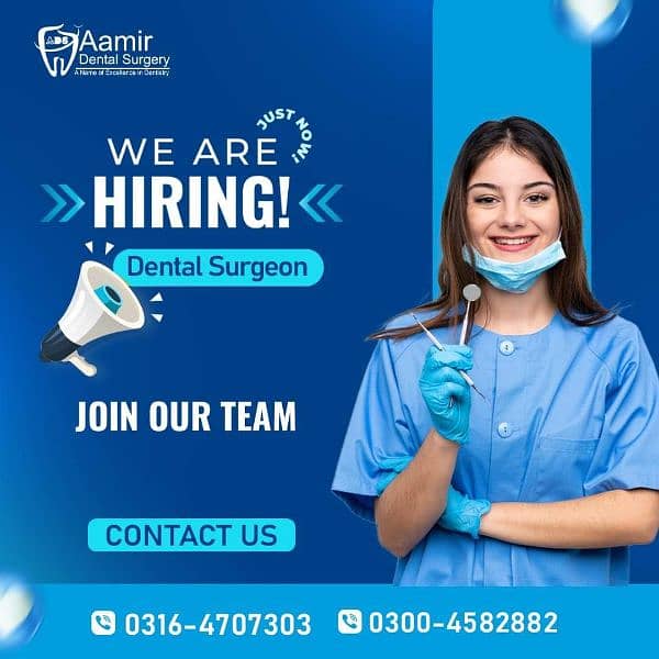 Dental surgeon required 0