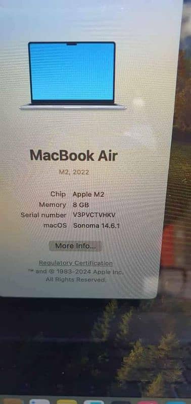 Macbook Air M2 512gb immaculate condition 1