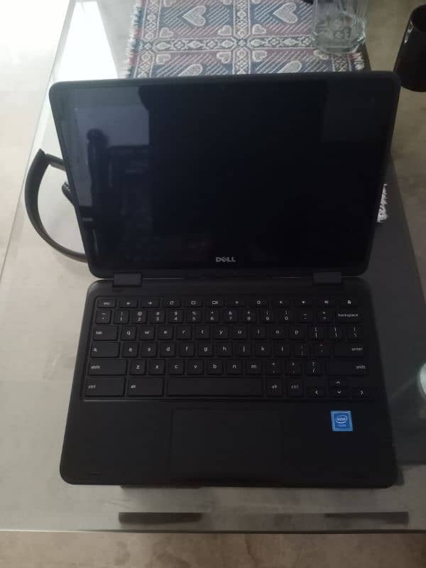 Dell Chrome book 11 Series touch screen 360 rotate, with play store 4