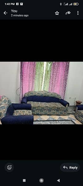 i have sale my sofa set fine quality good condition 2