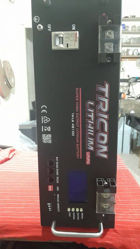 BRANDED LITHIUM BATTERIES LG/TRICON 70AH TO 300AH AVAILABLE 9