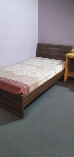 2 single bed with mattress