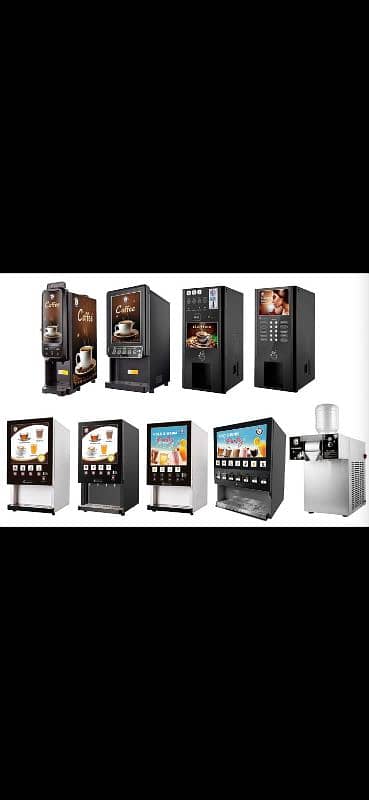 Tea and coffee vending machine/6 months warranty 18