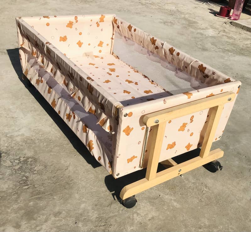 Kids Cot | Baby Cot | Wooden Coat | Bay Cot for sale 7