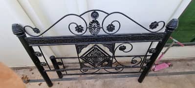 URGENT! Used Wrought Iron Bed without Mattress for sale