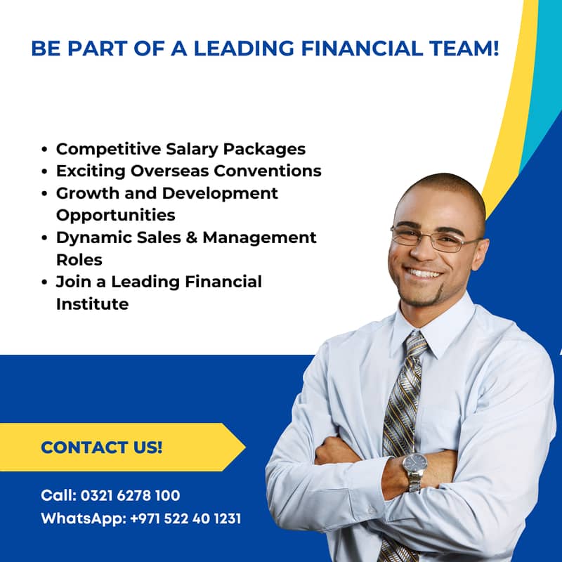 Be Part of a Leading Financial Team! 0