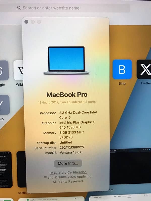 MacBook Pro 13-inch, 2017 0