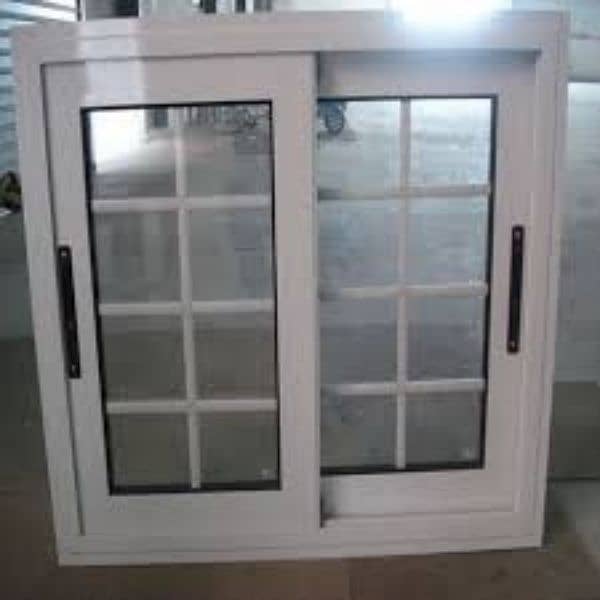 aluminum window & glass stairs terrace openable door 12mm partition 19