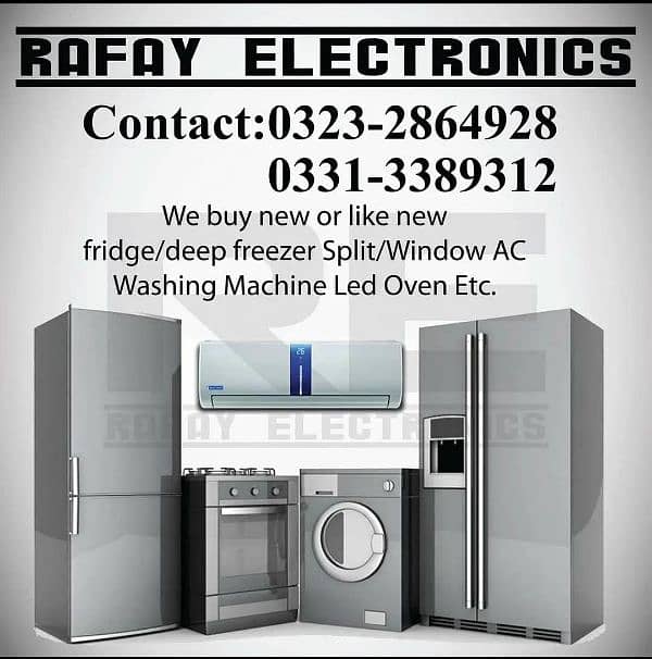 Wanna sell your refrigerator split ac at best price 0