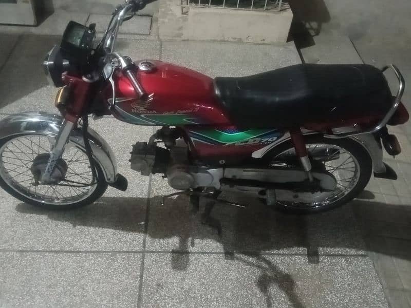 honda cd70  janion condition 2018model 9