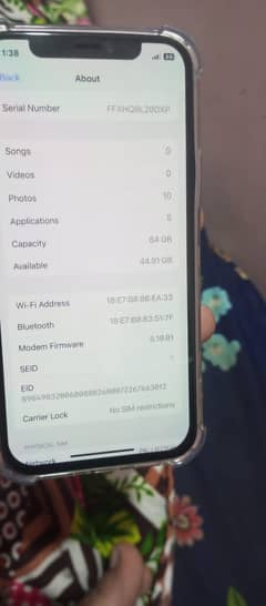 Iphone 12 64 gb sim working (Vip condition)