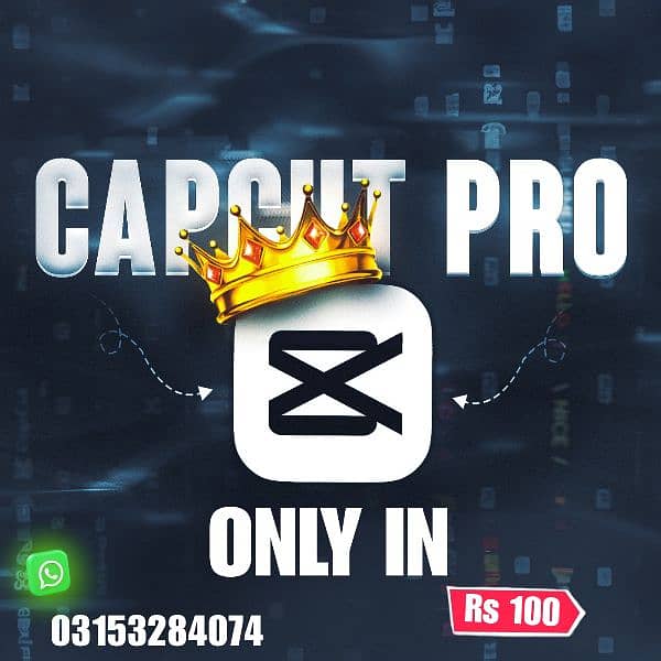 Capcut Pro Lifetime In Rs 100 0