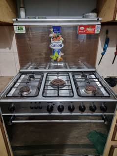 cannon oven , 5 burner , auto ignition