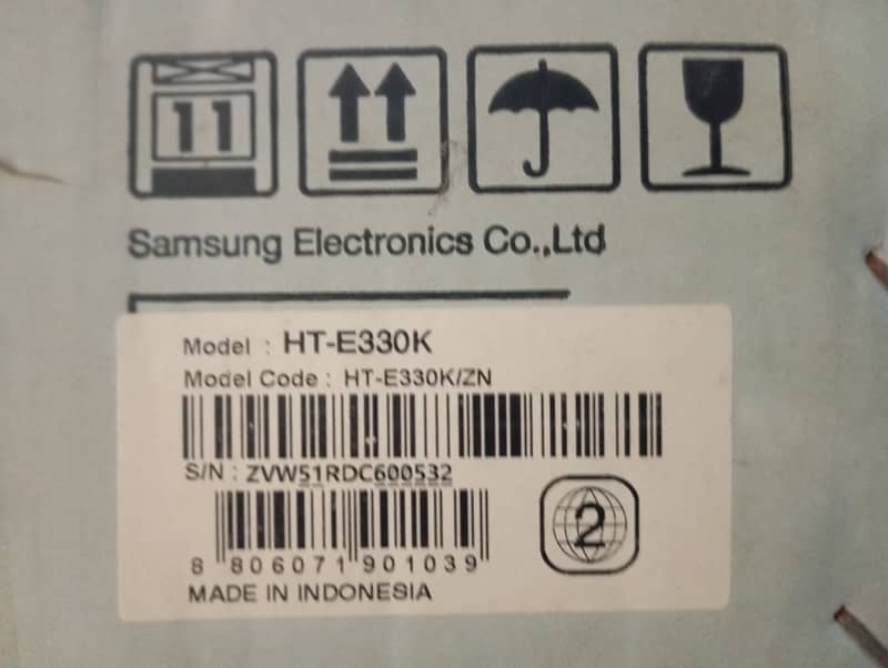 Samsung Home entertainment system 3